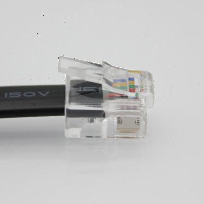 Telephone cable roll 6pin 6core rj12 rj11 telephone cable cord flat 6p6c cable