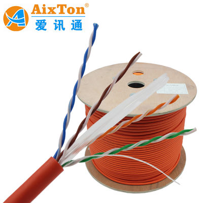 Factory Wholesale High Quality Cat6 Lan Cable 305m Cable With PVC Jacket
