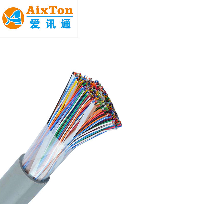 HSYV 25p 24awg كابل زوج ملتوي للاتصالات الهاتفية UTP Cat3 كابل رمز ...
