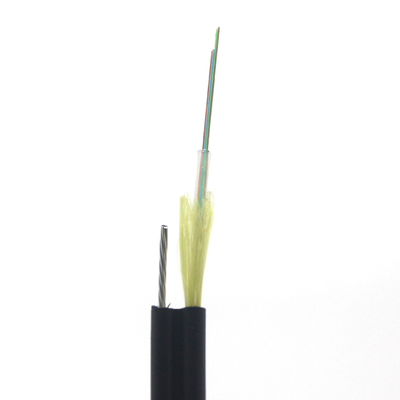 Self Supporting Figure 8 Fiber Optic Cable 8 12 24 Core SM G652 G657 Non Metal PE