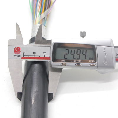 25 زوج 50 زوج 100 زوج كابل هاتف خارجي كابل CAT3 UTP Cat5e النحاس 24AWG PVC PE جاكيت