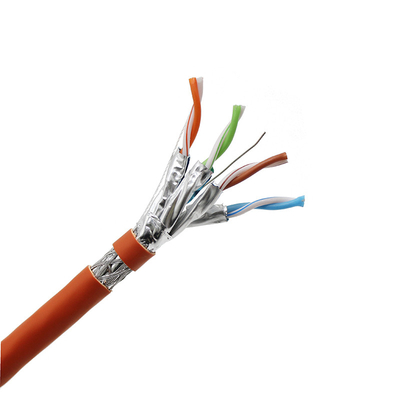 كابل Cat8 Ethernet عالي السرعة شبكة RJ45 25/40Gbps 2000MHz مناسبة لجهاز التوجيه كمبيوتر PS4 معدات الوسائط المتعددة