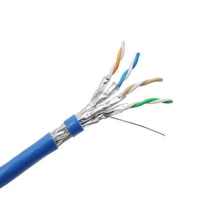 بيع بالجملة كابل Cat8 Ethernet عالي السرعة 22awg 40gbps 2000mhz Rj45 SSTP مصنع كابل Cat8