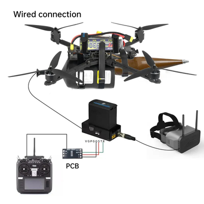 كابلات الألياف الضوئية 10 كيلومتر / 20 كيلومتر / 30 كيلومتر للطائرات بدون طيار FPV