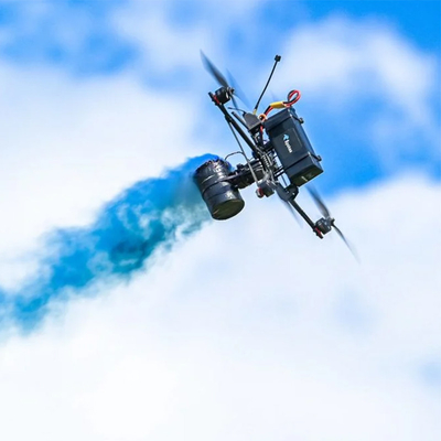 5-30KM FPV طائرة بدون طيار كابل الألياف الضوئية خفيفة الوزن فوق الهواء SKY وحدة سلة الألياف الضوئية
