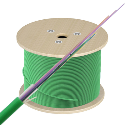 2-24 Core SM Air Blown Fiber Optical Cable HDPE Micro Duct ABF Cable GCYFY التكنولوجيا المتقدمة لتثبيت القنوات