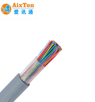 CAT3 CAT5 0.5MM الهواءية 20 زوج كابل الهاتف أسلاك أسلاك الهاتف 10 أزواج Rj45 كابل الهاتف