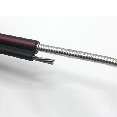 GYC8A/GYTC8Y طائرة مدرعة ذاتية الدعم مصغرة الشكل 8 كابل الألياف الضوئية 8 قلب 12 24 48 قلب