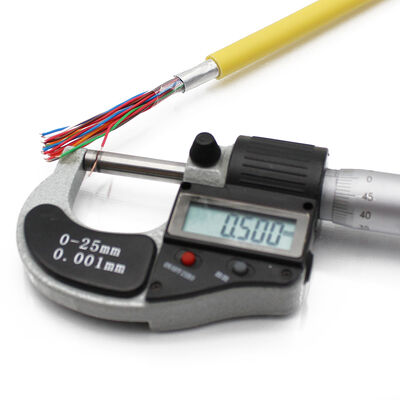 كابل اتصالات أرضي مقاوم للماء CAT3 20 25 30 50 متعدد الأزواج محمي