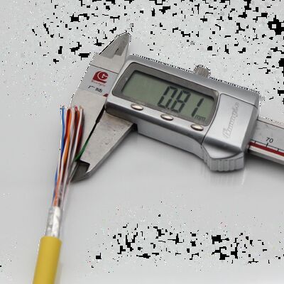 كابل الهاتف الخارجي OEM مع كابلات LSZH Cat3 الخارجي متعددة الأزواج 0.5mm النحاس 50 100 زوج