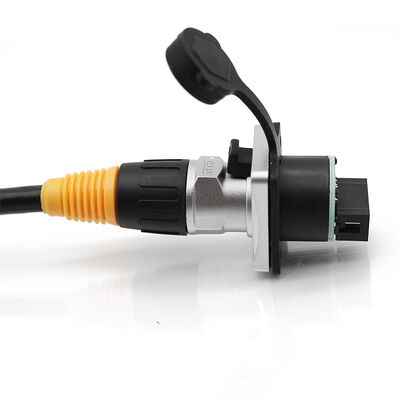 EtherCON متوافق RJ45 كابل CAT6 10Gbps كابل إيثيرنت الصناعي المحمي النحاس الخالي من الأكسجين للصوت الفيديو DMX