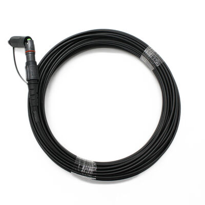 Outdoor IP68 Waterproof SC/APC Singlemode Fiber Patch Cord 1 Core FTTH Compatible with Corning for Connector