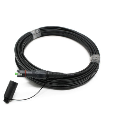 خارجية IP68 مقاومة للماء SC/APC SingleMode Fiber Patch Cord 1 Core FTTH متوافق مع Corning للاتصال