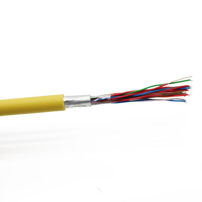 كابل شبكة محمي Cat3 HYV HYAT 10 20 25 50 زوج 26AWG/24AWG كابل هاتف داخلي خارجي