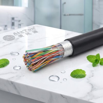200pair Cat3 Jelly Filled 0.5mm Solid Bare Copper Telephone Cable